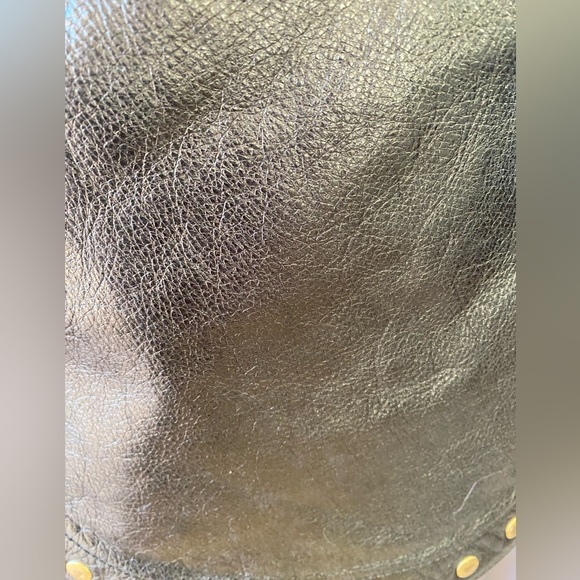 Black leather HOBO satchel bag. - Picture 11 of 14